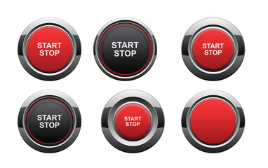 start and stop engine button