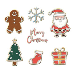 christmas icons set