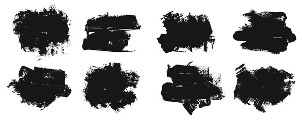 vector black paint ink brush stroke brush line