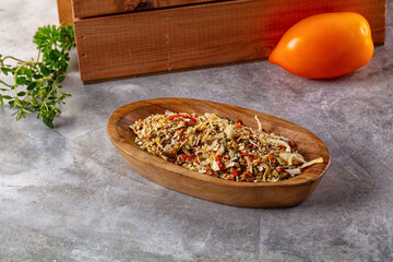 Dry vegetables seasoning for cooking