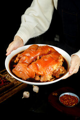 Traditional Chinese Soy-Marinated Pork Heads - Authentic Cooking Recipe
