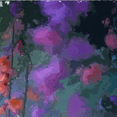 Various oil paintings, flowers, roses, peonies, chrysanthemums, lake scenery, sailboats, mountainous areas, chicken forests