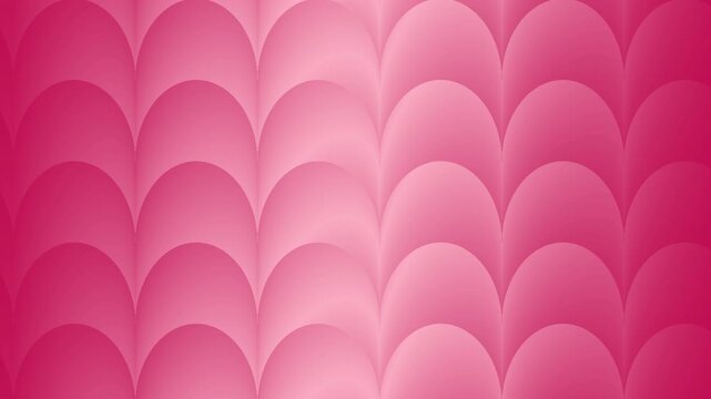 soft pink gradient scallop background animation