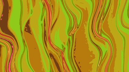 Vibrant Abstract Marbled Pattern organic
