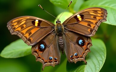 Butterflies in Pupal Stage at the Butterfly Farm. High quality