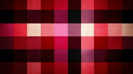 Simple Green and White Medium Gingham Check