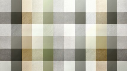 Red and Yellow Checkered Seamless Pattern