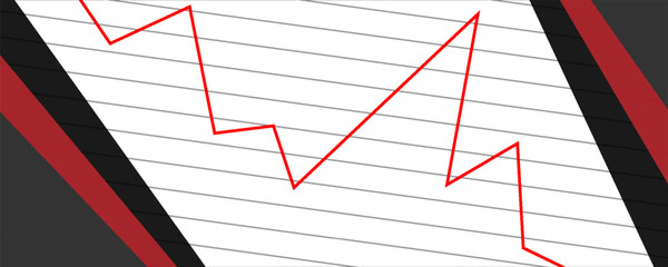 white,black,read gradient geometric shape abstract background