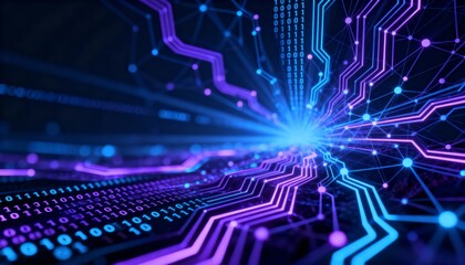 Abstract geometric surface background, technology concept