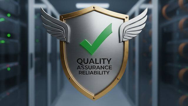 Shield with checkmark symbolizes quality assurance and reliability 13460015 1