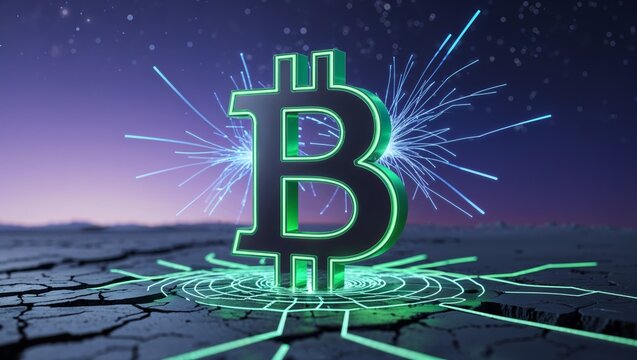 Bincoin and crypto market rapid bull growth background, cryptocurrency price rocket launch to the moon concept, Bitcoin background
