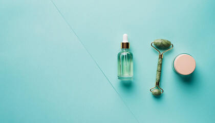 Elevated skincare essentials for radiant beauty and mindful self care, ideal for promoting wellness and natural beauty routines with a modern aesthetic