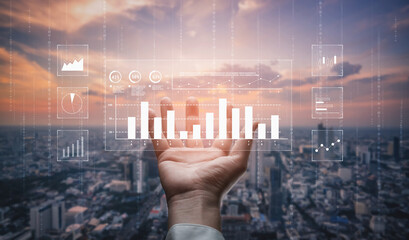An interface for financial data analysis and stock market reporting. A collection of charts for tracking trends, performance, and investment data. Motif