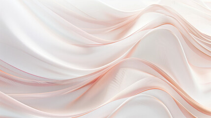 Obraz premium Soft Rosé Mesh Motion 