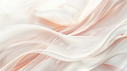 Obraz premium Peach Silk Ripple Design