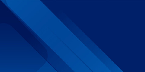Obraz premium PrintAbstract blue background with glowing geometric lines. Modern blue gradient square shape design. Futuristic technology concept. Suit for brochure, corporate, website, poster, banner,