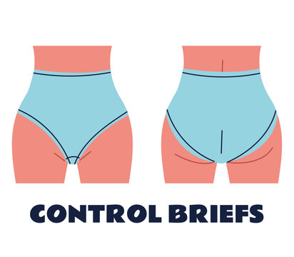 Woman underwear silhouette model line modern style concept set. Vector graphic design illustration