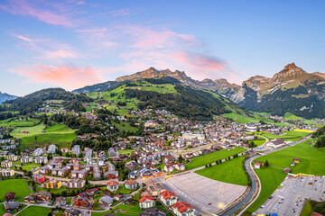 Engelberg, Switzerland in the Alps 1845