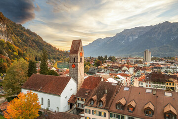 Interlaken, Switzerland at Unterseen 1839