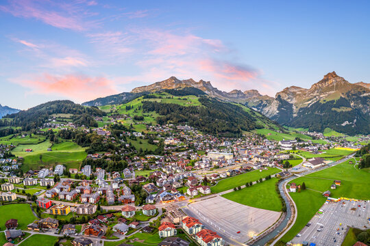 Engelberg, Switzerland in the Alps 1845