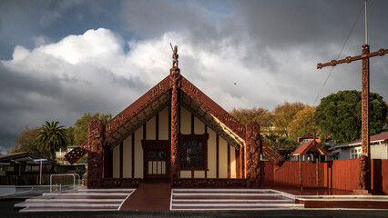 Naklejka premium New Zealand Maori culture