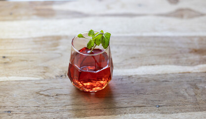 Hibiscus sabdariffa (roselle) fruits are bright red, tangy, antioxidant-rich calyces used in beverages and foods.
