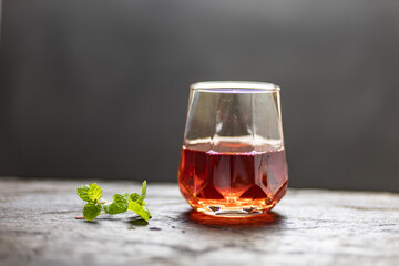 Hibiscus sabdariffa (roselle) fruits are bright red, tangy, antioxidant-rich calyces used in beverages and foods.
