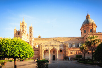 Stadt Palermo in Sizilien in Italien in Europa im S&uuml;den