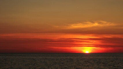 Sizilianischer Sonnenuntergang