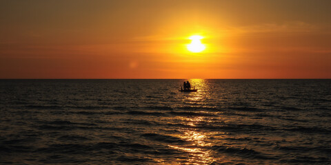 Sizilianischer Sonnenuntergang