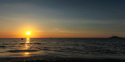 Sizilianischer Sonnenuntergang