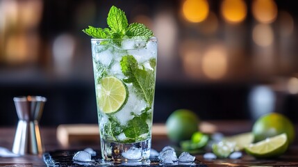 Refreshing mojito cocktail recipe with lime and mint for summer drink and party beverage idea guide tips