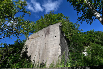 札幌軟石　石山緑地