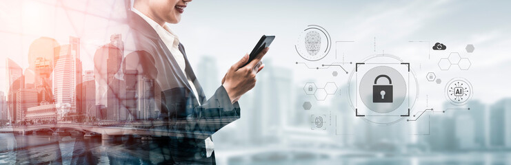 AI cyber security system using biometric authentication and privacy control. Cyber security...