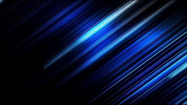 Dynamic motion graphics with electric blue light streaks on dark backdrop create a futuristic digital effect for your next project