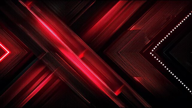 Striking red geometric patterns creating a dynamic and modern background for your next project with edgy and futuristic vibes