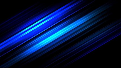 Dynamic blue light streaks flowing across a dark backdrop, perfect for modern tech designs and abstract visuals that grab attention