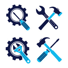 A dynamic vector illustration featuring interlocking mechanical gears symbolizing industry alongside a rustic ranch scene representing agriculture and nature