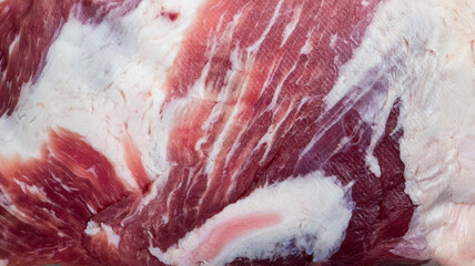 Pork background and texture.
