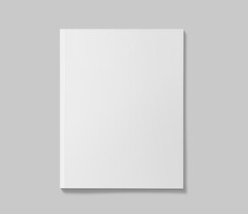 Blank white menu  Clear brochure  mock up.  template 
