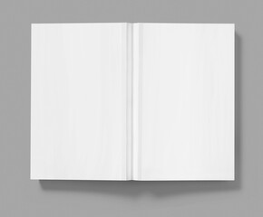 Blank white menu  Clear brochure  mock up.  template 