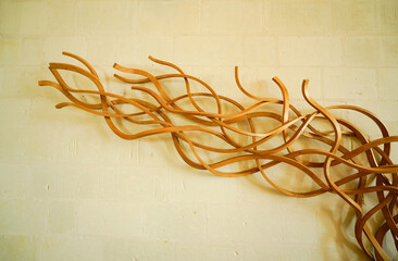 abstract background with wood apllication