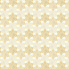 Seamless Teal Snowflake Winter Pattern