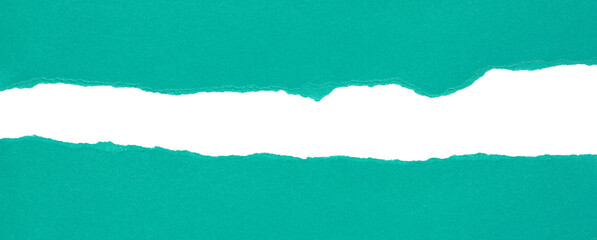 Naklejka premium blue torn or ripped paper isolated on transparent png background,realistic torn cardboard paper edges,torn or ripped cyan paper frame,design decoration,cyan torn paper background