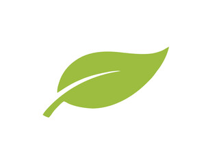 Fresh green leaf vector illustration conveys natural organic vitality for eco-friendly designs