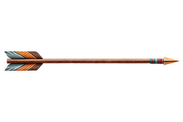 Thin Wooden Pointer Arrow
