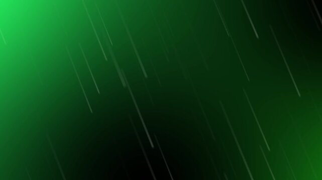 Falling star tail with green background