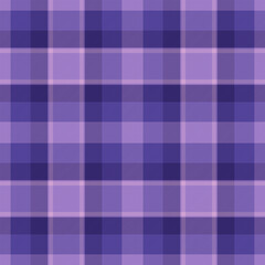 Gorgeous texture seamless vector, goose foot background pattern tartan. Trade check fabric plaid textile in indigo and violet colors.