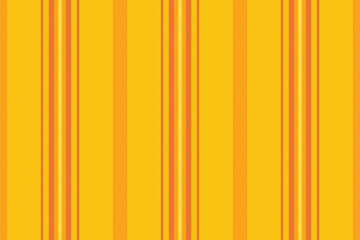 Obraz premium Pure pattern texture background, horizontal fabric vertical lines. Website textile stripe seamless vector in bright and orange colors.