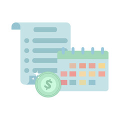 Financial Planning and Scheduling with Calendar and Bill